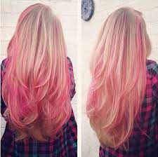 5 Fabulous Hair Color Ideas For Summer Blonde Hair With Pink Highlights Pink Blonde Hair Ombre Hair Color