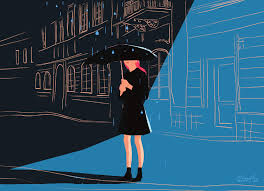Vanishing Thoughts Explored In High Contrast Gifs By Tracy J Lee Motion Graphics Inspiration Animation Art Animation