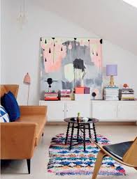 Look We Love Colorful Minimalism Colourful Living Room Decor Home Living Room
