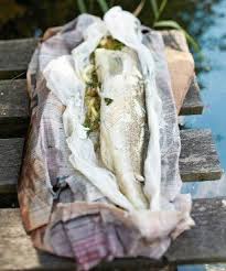 Gegrillter Zander Aus Dem Zeitungspapier Rezept Petersilie Lauchzwiebeln Bio Zitrone Zander Pfeffer Backpapier Zeitungspapie Gegrillter Zander Grillen Rezepte