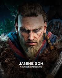 Bringing the legendary Viking warrior to life! ⚔️ During her six-month  Advanced Diploma Program at 3dsense Media School, Jamine Goh  (@exothermicex_art) crafted this stunning look dev project of Eivor from  Assassin's Creed