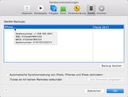 Each phone is associated with a. Imei Und Seriennummer Lassen Sich Aus Dem Letzten Backup Auslesen Mobile Ios Macfix