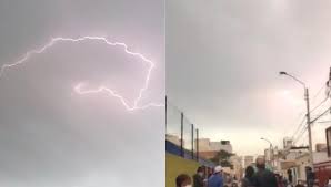 ¿por qué se produjeron estos relámpagos? Lima Reporto Relampagos Y Truenos Este Lunes Nndc Edicion Correo