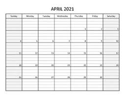 This april 2021 calendar page will satisfy any kind of month calendar needs. Calendar For April 2021 Free Calendar Su
