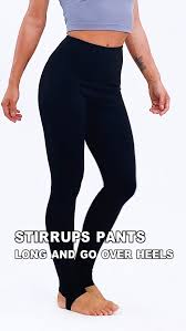 LEINIDINA Women's High Waisted Extra Long Leggings Pockets Yoga Pants Over  The Heel Leggings Stirrup Stacked Leggings (Black, Small), Black :  Amazon.ca: Clothing, Shoes & Accessories