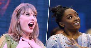 Simone Biles Reacts to Taylor Swift Praising Floor Routine Using Her Song:  EXCLUSIVE