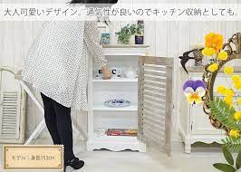 楽天市場 扉付き キャビネット アンティーク cj72122 シャビー シャビーシック フレンチ カントリー 家具 ホワイト 白 木製 収納棚 完成品 収納ラック 食器棚 キッチン 玄関 本棚 収納 インテリア雑貨 家具通販 かぐらし インテリア 収納 インテリア