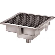 Caniveau De Sol Cuisine Professionnelle Sortie Horizontale L 200 X P 200 Mm Stl Sarl Materiels Cuisine Com