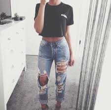 ØªØ¬Ø§Ù‡ Ø§Ù„Ø¯ÙŠÙƒ ÙƒØªÙŠØ¨ Ripped Jeans Tumblr Musichallnewport Com If i could only wear one outfit for the rest of my life, it'd be slim blue jeans, green fitted oxford shirt, chelsea boots, and a nice watch.