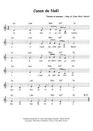 Canon De Noel Partition Gratuite Partitions De Chansons Chanson Chanson De Noel
