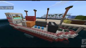At the same position, put three honey blocks. Make A Moving Ship In Minecraft Pocket Edition No Mods Youtube