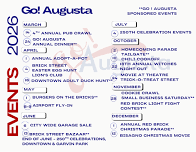 Go! Augusta 2026 Events & Sponsored Events