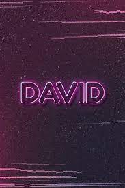 David Neon Name Font Typography Vector Free Image By Rawpixel Com Wan Typography Psd Typography Fonts Typography Quotes