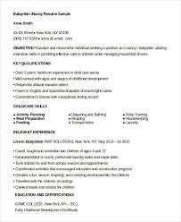 10 Nanny Resume Templates Pdf Doc Free Premium Templates