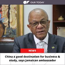 Arthur Williams, Jamaican ambassador to the People's Republic of China,  says the country is a viable, life-changing destination with boundless  potential and encourages more citizens to grasp opportunities as they  emerge.⁠ ⁠