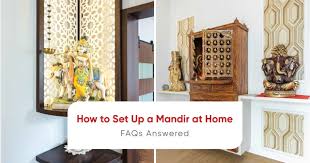 Best colours for a puja room as per vastu. Livspace Designers Answer All Your Questions On Setting Up A Mandir At Home