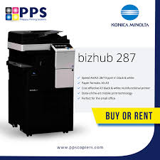 Maybe you would like to learn more about one of these? Pps Konica Minolta Bizhub 287 Speed A4 A3 28 14 Ppm Facebook