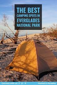 Like most national parks, the everglades has several entrances and visitors' centres with concession stands and rangers, and precisely where you drop in as for airboats, they're not allowed in the everglades national park. Camp Along The Beach In Everglades National Park Everglades National Park National Parks Everglades