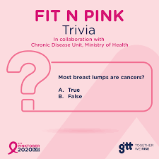 According to breastcancer.org, one in eight women will develop breast cancer in their lifetime. Gtt Let S Test Our Breast Cancer Knowledge Answer The Trivia Question Below Feel Free To Share With Your Friends To Test Their Knowledge Too Gtt Gttpinktober Facebook