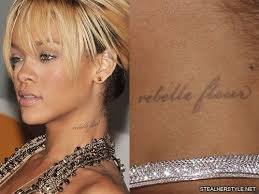Are you looking for chris brown rihanna tattoo, if so then you have come to the right site. Rihanna S Tattoos Meanings Steal Her Style