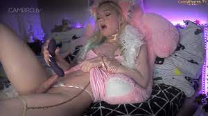 Blondelashes19 - fist vibe stimulation porn video