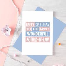 Birthday Surprise Ideas For Mother In Law Mother In Law Birthday Card Happy Birthday Mum In Law Card Etsy Birthday Wishes For Mother Mother In Law Birthday Wishes For Mother