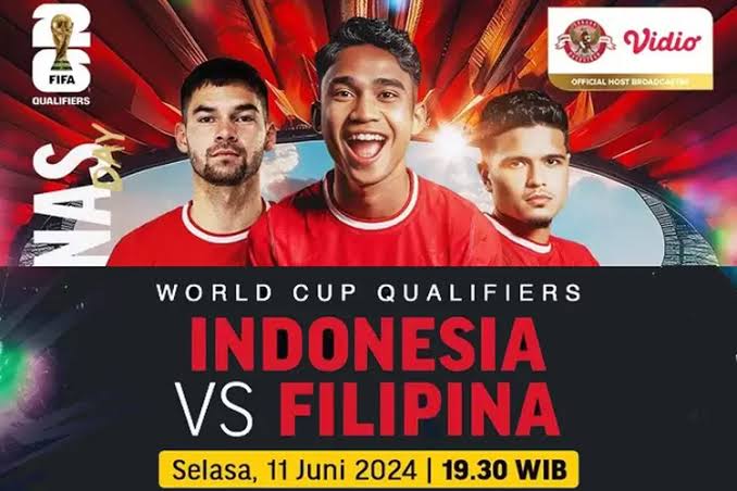 Link Live Streaming dan Siaran Langsung Timnas Indonesia vs Filipina di Kualifikasi Piala Dunia 2026