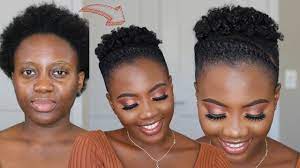 Easy Natural Hairstyle Before Wash Day On Short 4c Hair Perfect For Sc Natural Hair Styles Easy Short Natural Hair Styles 4c Natural Hairstyles Short