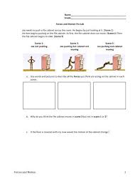 Lab 5 forces and motion.docx. Forces And Motion 1 Phet