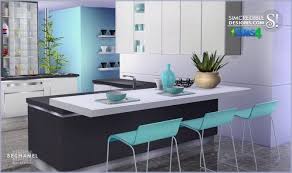 Make room for island counter in your kitchen and let your sims enjoy cooking. Bechamel Kitchen At Simcredible Designs 4 Sims 4 Updates