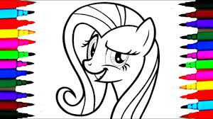 Share them with your friends and have a my little pony coloring day! Super Coloring Mlp Flutershy And Twilight Sparkle Coloring Pages L Learn Colors For Baby Youtube