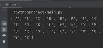 Also, you will find the list of unicode, html numeric code, and html named code for using the greek letters in your document. Python List Of Letters A Z How To Make And Print Example Code