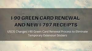 Learn the steps involved, the wait time, forms and documents, interview prep a spouse green card application currently takes between 10 months and 3 years, depending on your type of application. Uscis Changes I 90 Green Card Renewal Process And Eliminates Temporary Extension Sticker Capitol Immigration Law Group Pllc