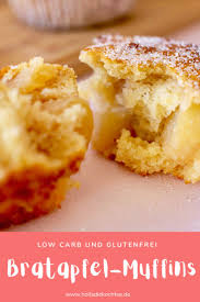 Bratapfelmuffins Low Carb Holla Die Kochfee Zuckerfreie Muffins Sussigkeiten Kuchen Kuchen Rezepte