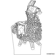 Learn how to draw a llama from fortnite easy, step by step. Fortnite Llama Drawing Outline Femres Fortnite Loot Llama Outline Stay Tooned For More Free Drawing Lessons By Lubang Ilmu