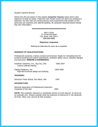 Nice Tips You Wish You Knew To Make The Best Carpenter Resume Job Letter Resume Job Resume Template