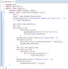 Elementul este impar { ok=1;/*daca exista cel putin un element impar atunci variabila ok devine 1 si se iese fortat din structura repetititva prin apelul functiei break; Https Www Runceanu Ro Adrian Wp Content Cursuri Aj2015 Laborator2 Java 2015 Pdf