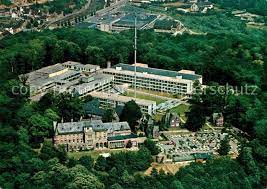 Der halberg ist mit 280 m ü. Ak Ansichtskarte Saarbruecken Fliegeraufnahme Funkhaus Schloss Halberg Kat Saarbruecken Nr Kn33387 Oldthing Ansichtskarten Saarland