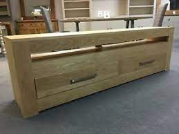 Op for a sleek white tv unit, a sophisticated black tv unit or an elegant grey. Light Oak Modern Contemporary Tv Media Unit Available Now Ebay