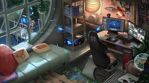 Hd Wallpaper Black And Grey Gaming Chair Computer Cartoon Network Dog Goldfish Wallpaper Flare Free facerig anime boy + kursi gaming acc headset,topi,kaos youtube nocopyright green screen effect. black and grey gaming chair computer