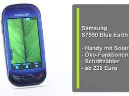 Samsung S7550 Blue Earth im Test ...