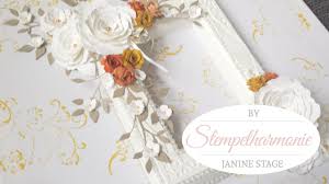 In dieser kategorie finden sie auch klassische. Dekoration Bilderrahmen Gestalten Hochzeit Podukte Von Stampin Up Spellbinders Memorybox Youtube