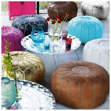 Almadih Leder Sitzkissen Kissen Sitzhocker Pouf Bodenkissen Lederkissen Pink Bodenkissen Sitzkissen Sitzhocker