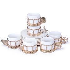 Karaca fine bone 6 lı kare kahve fincan ve tabağı. Karaca Turk I Kahve Fincan Seti Karaca