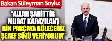 Salên 2000an hejmara endamên pkkê 15 hezar bûn, lê niha hejmara wan daketiye 700 kesan. Bakan Soylu Murat Karayilan I Bin Parcaya Bolecegiz Tekrar Seref Sozu Veriyorum