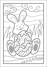 100 best coloring pages for easter. Easter Bunny Coloring Pages For Kids Free Printable Set