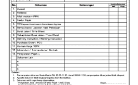 2 october 2014 menyerahkan dokumen yang terdiri dari 1. Contoh Tanda Terima Dokumen Xls