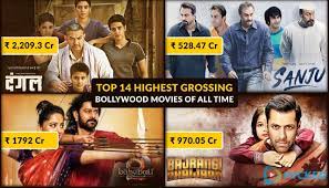 Boty's list of highest grossing bollywood movies is currently dominated by aamir khan and salman khan. Bollywood Box Office Collection Report List Of Highest Grossing Bollywood Movies Ever
