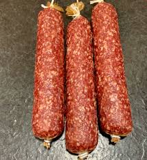 Plockwurst is a type of german salami. Mettwurst Luftgetrocknet Am Stuck Onlineshop Fleischerei Borghs