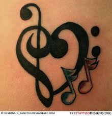 It's a heart music note to represent the love of music and how much music is apart of my life. Pin On Tattoo Ideas